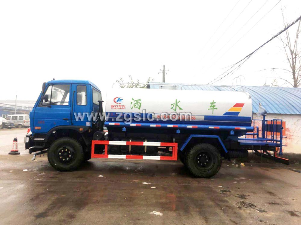 程力12方老款東風(fēng)145灑水車黃牌(國五)
