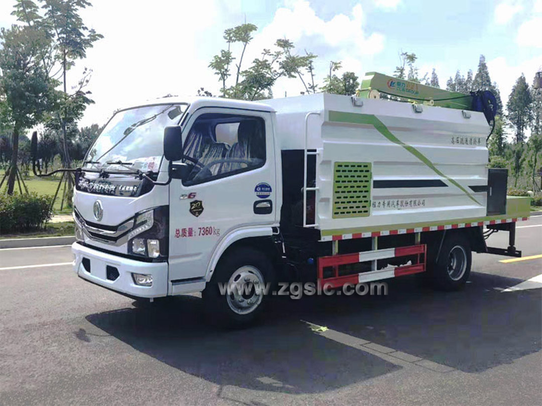 程力集團國六東風(fēng)小多利卡高壓疏通清淤車