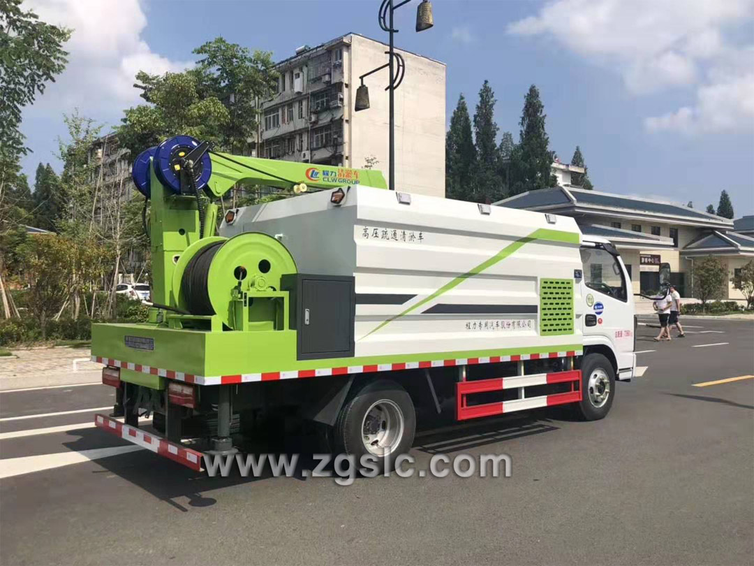 程力集團國六東風(fēng)小多利卡高壓疏通清淤車
