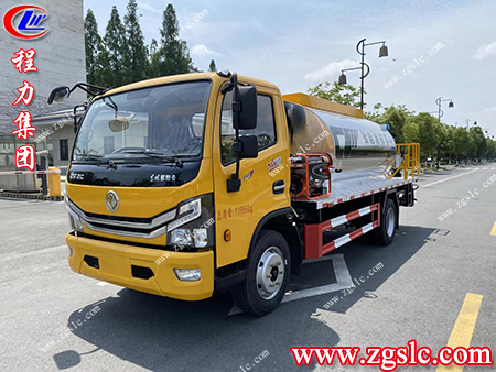 程力牌東風(fēng)大多利卡瀝青灑布車(chē)注就好瀝青，好瀝青，鑄就好公路